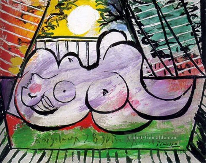 Nacktcouch 1932 Kubismus Pablo Picasso Ölgemälde